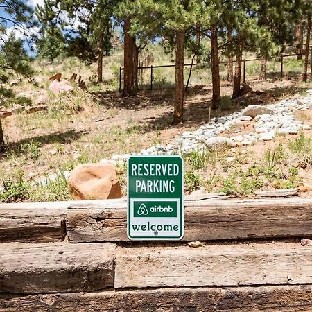 Private Hot Tub Overlooking Pikes Peak وودلاند بارك المظهر الخارجي الصورة