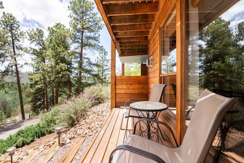 Private Hot Tub Overlooking Pikes Peak وودلاند بارك المظهر الخارجي الصورة