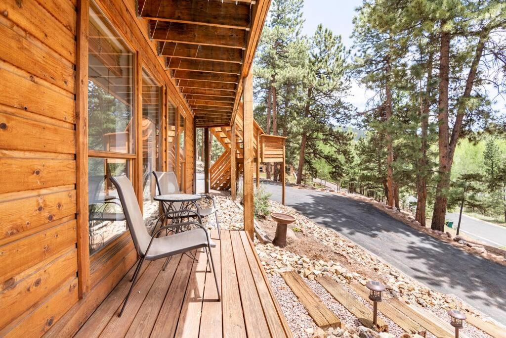 Private Hot Tub Overlooking Pikes Peak وودلاند بارك المظهر الخارجي الصورة